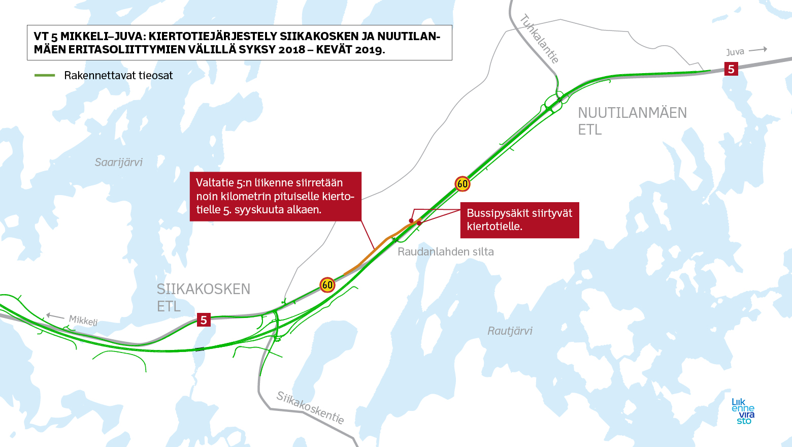 mikkeli juva tiesuunnitelma kartta Ajankohtaista Vaylavirasto mikkeli juva tiesuunnitelma kartta