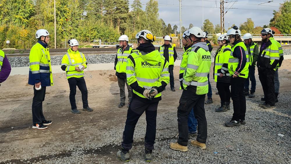 Halusimme muistuttaa, että turvallinen työmaa on yhteinen etu.
