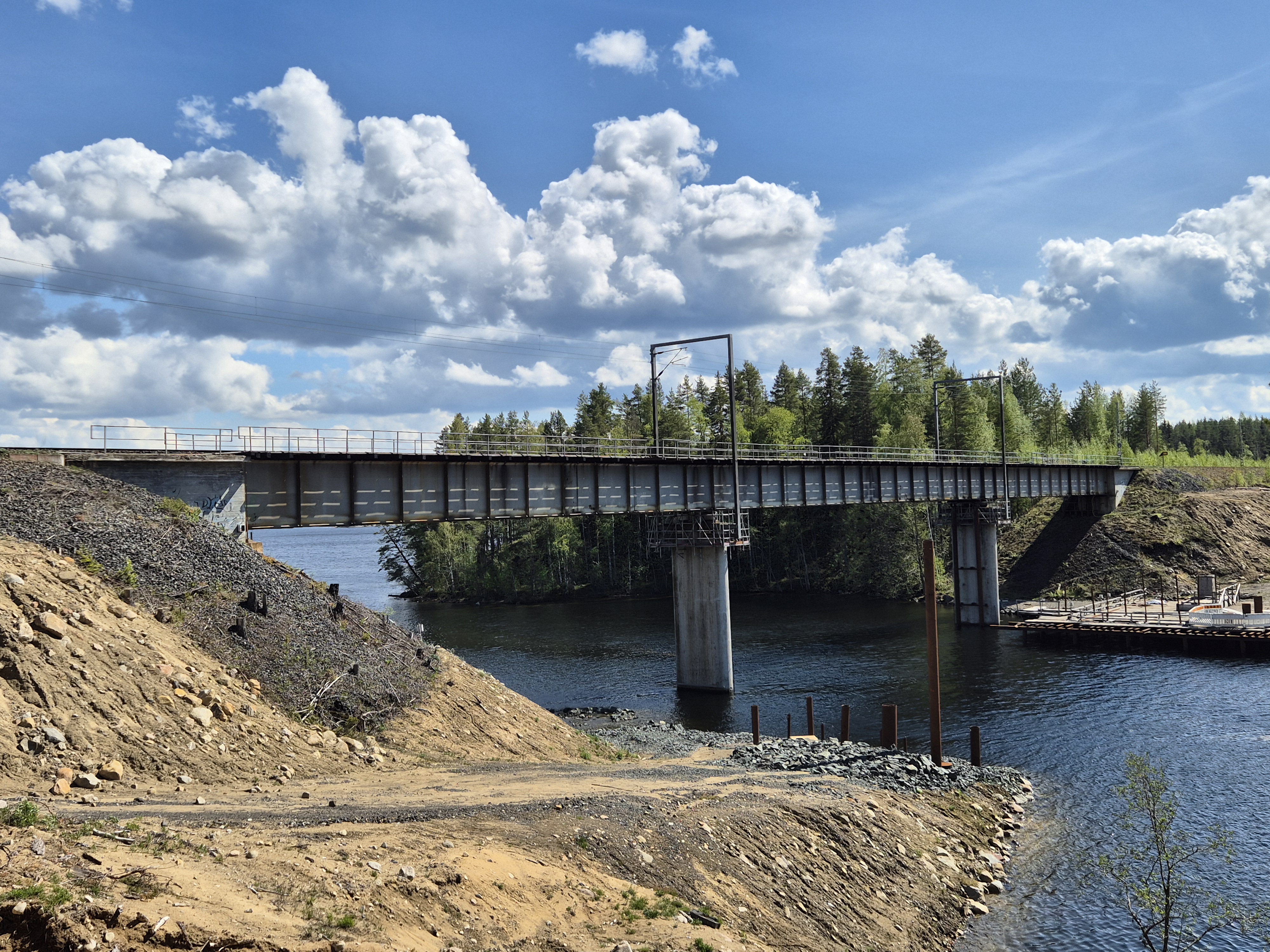 Syrjäsalmen ratasilta.