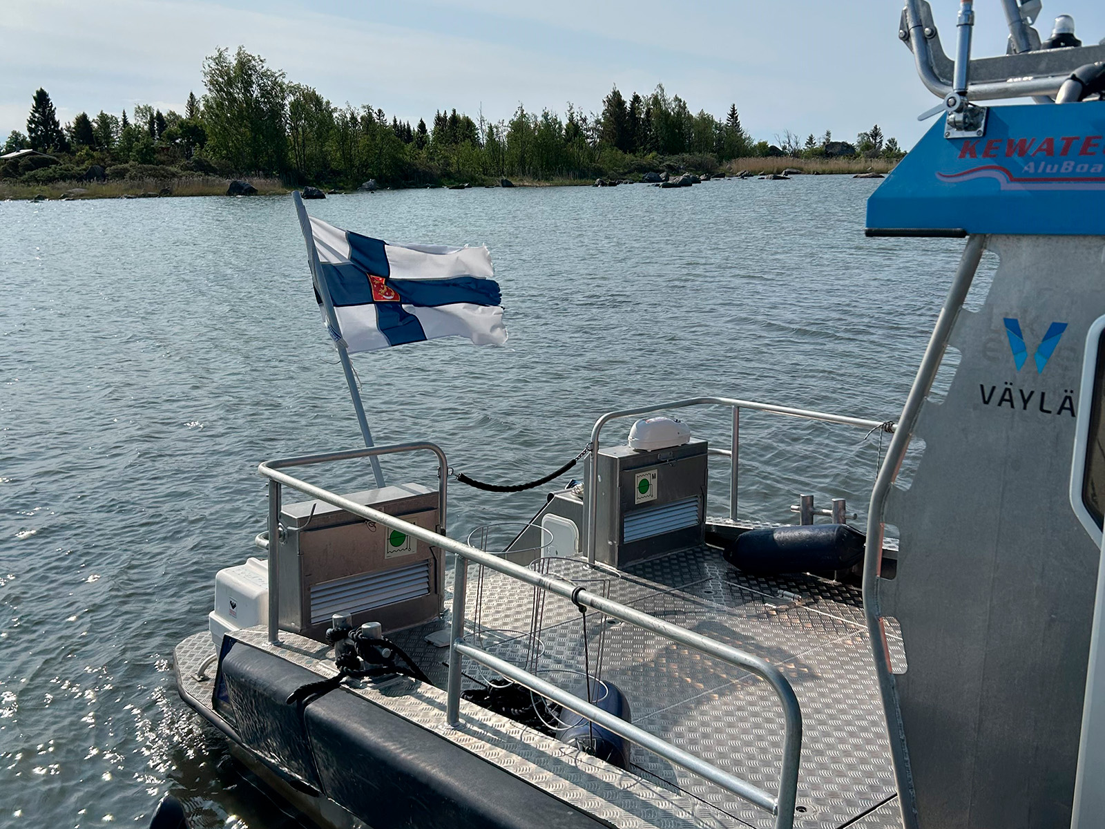 Väylävirastolla on käytössään kolme valvontavenettä, joista yhden asemapaikka on Vaasassa.