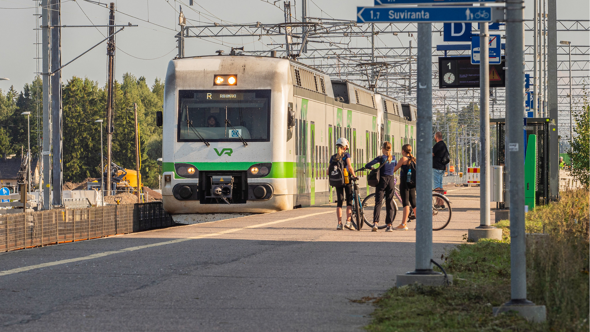 Ainolan asema heinäkuussa 2024.