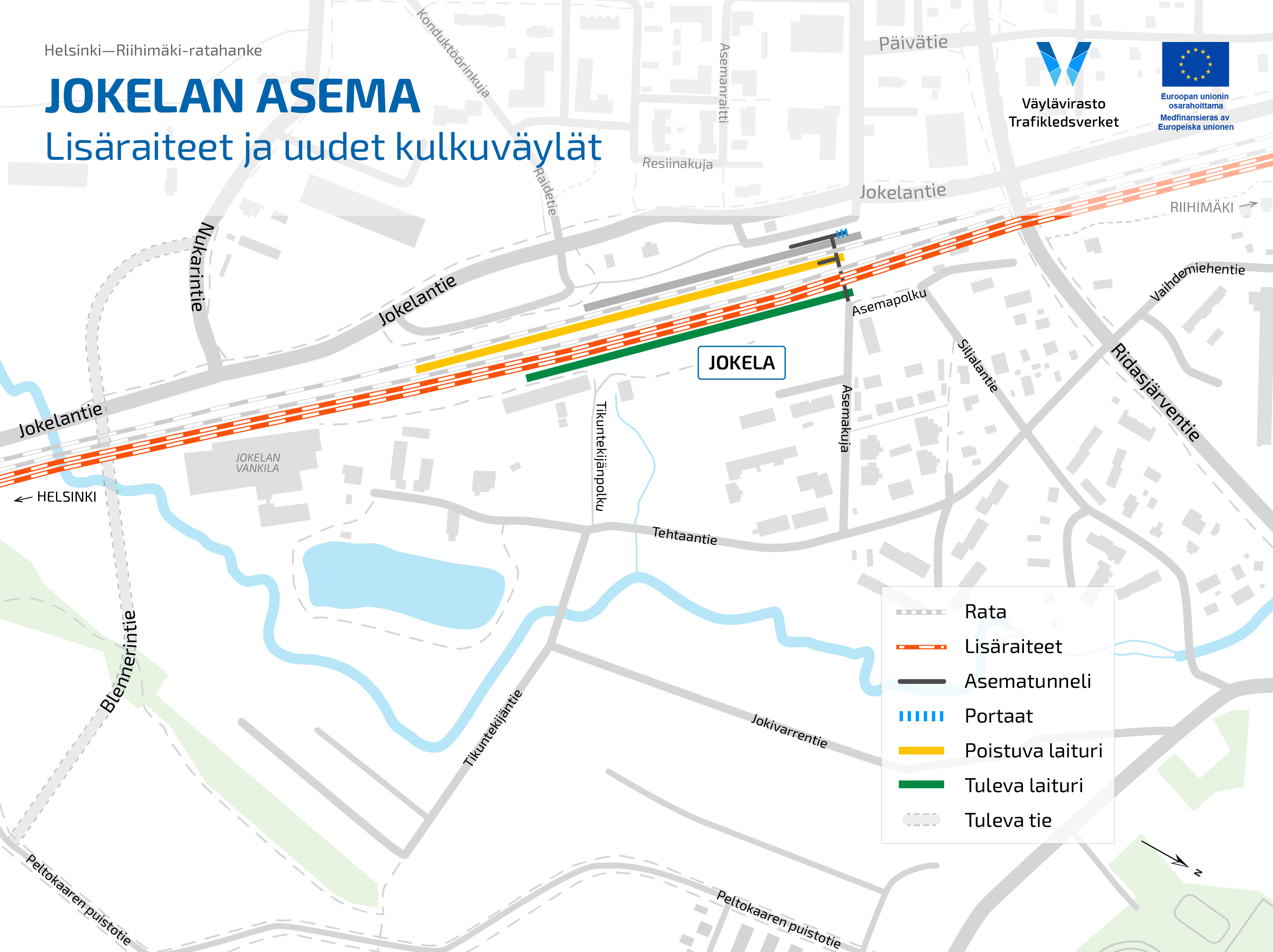 Jokelan asema-alueen kehittäminen on suunnitteluvaiheessa