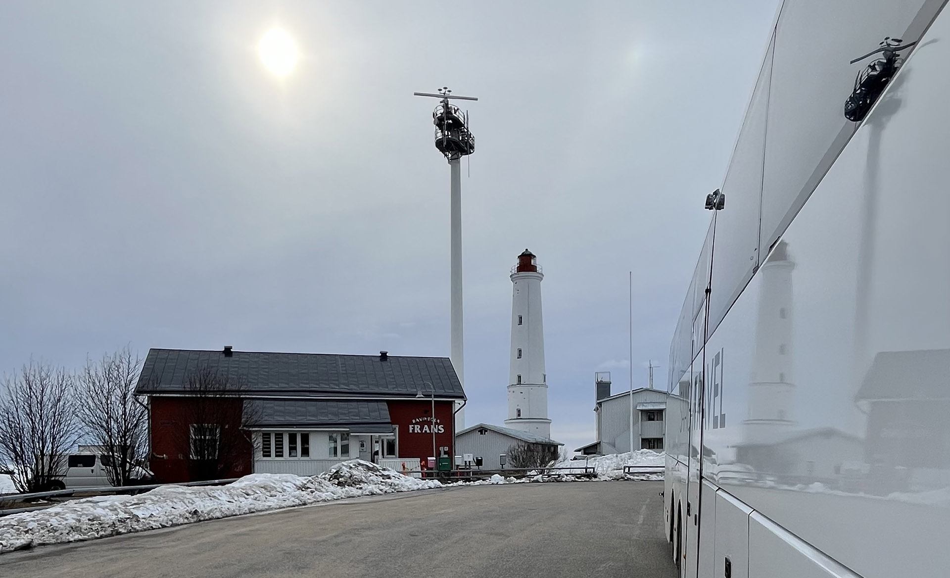 Marjaniemi lighthouse.