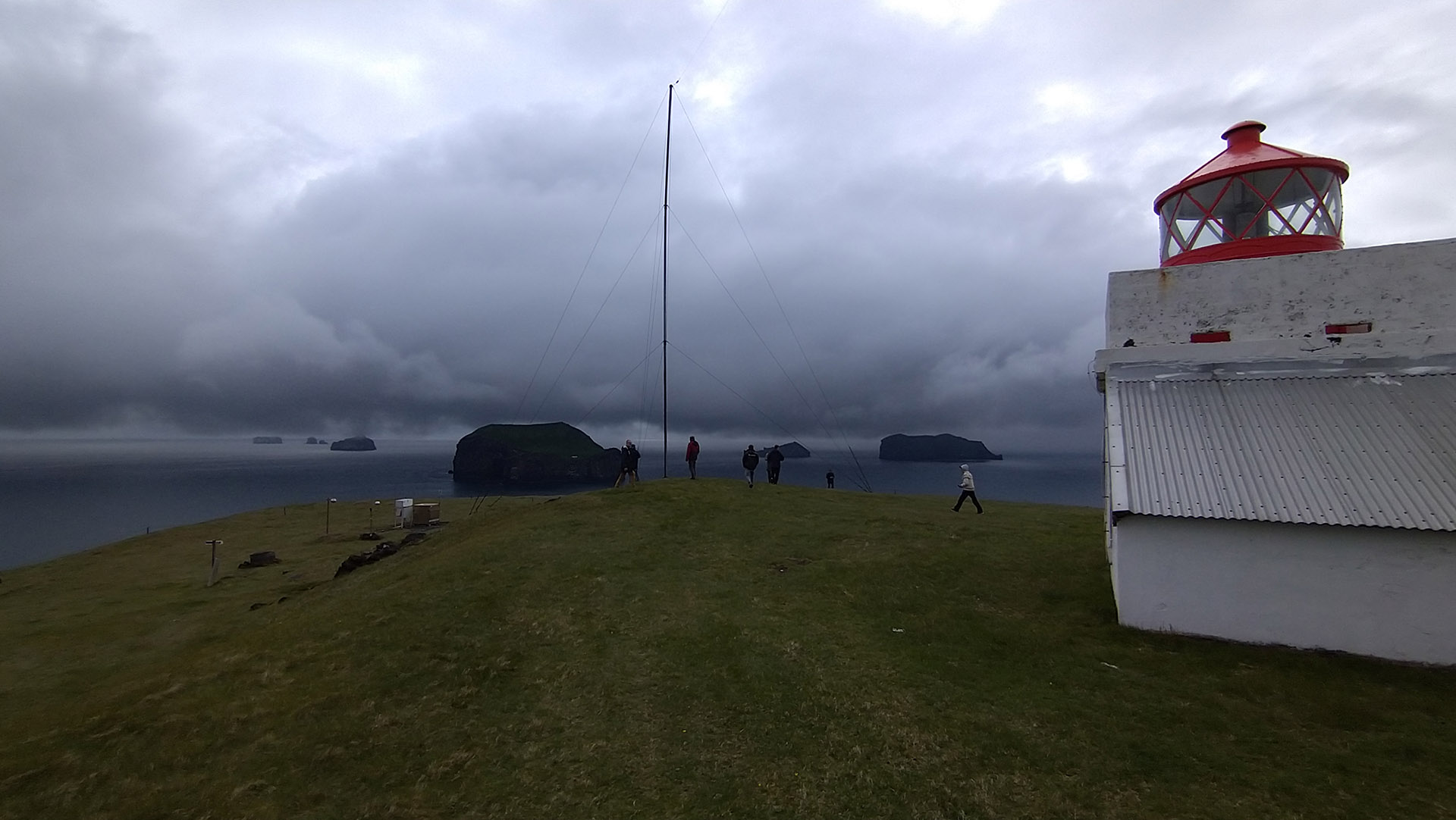 Stórhöfðaviti lighthouse on Heimaey island