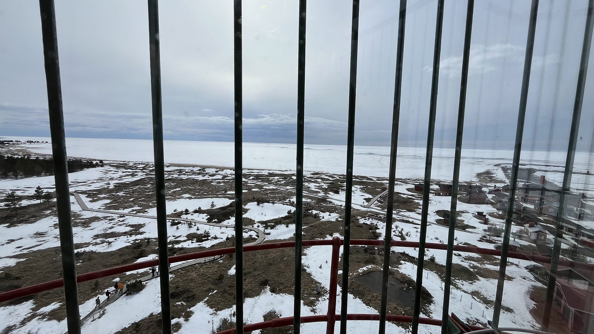 View from Marjaniemi lighthouse.