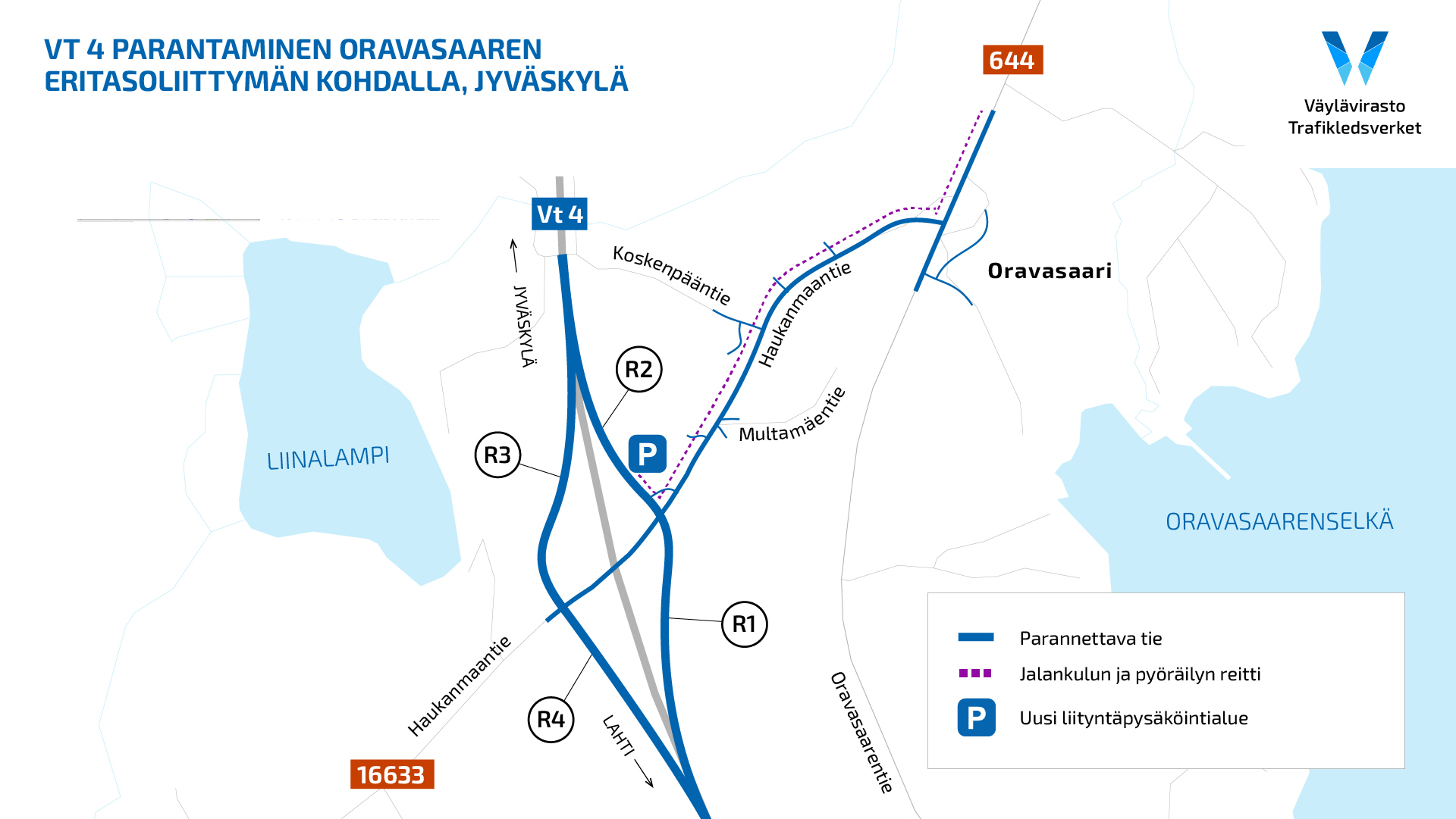 Karttakuva hankealueesta
