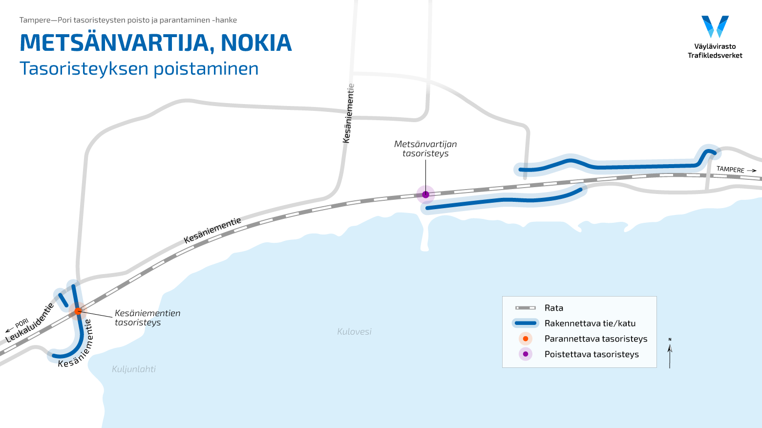 Karttakuva Metsänvartijan kohteesta.