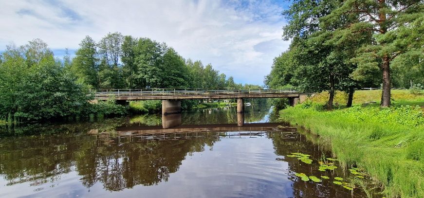 Kuvassa Ämttön silta.