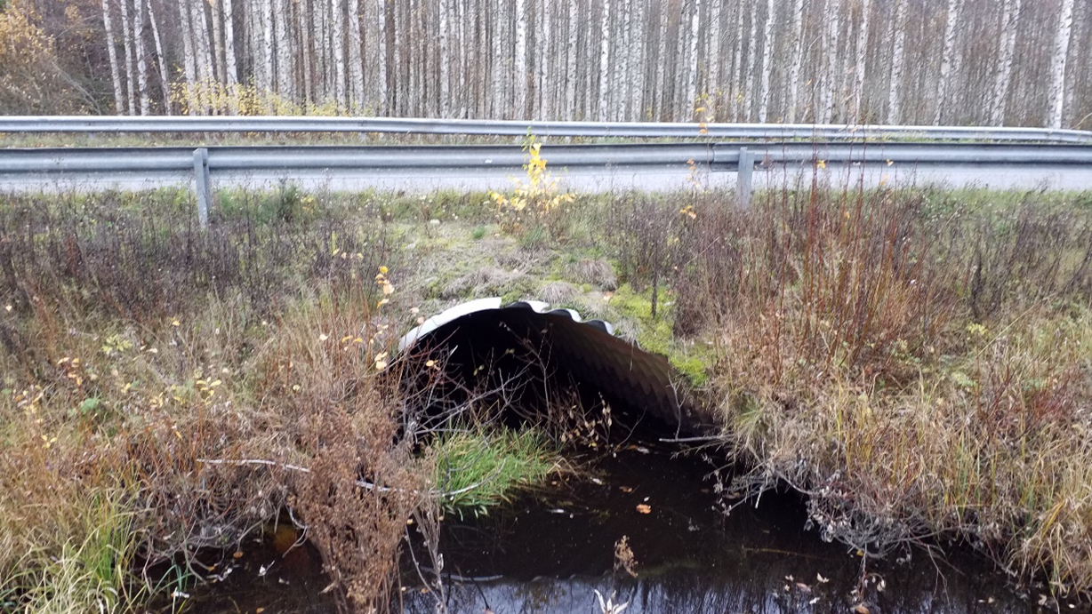 Kuvassa Simulan silta.