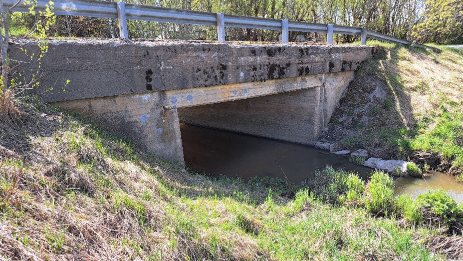 Kuvassa Kaiselan siltapaikka.