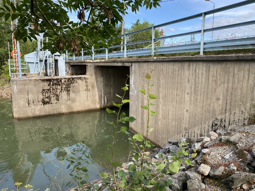 Kuvassa Marikarin siltapaikka kesäisenä aikana.