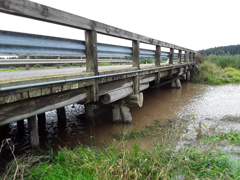 Kuvassa Pajulanjoen siltapaikka.