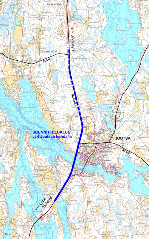 Vt 4 parantaminen Joutsan kohdalla - Väylävirasto