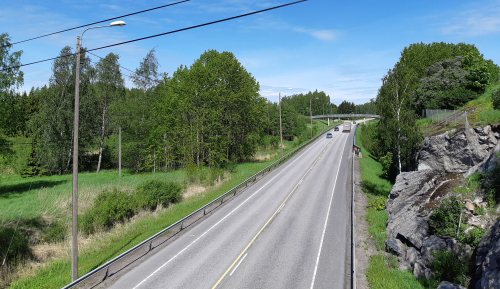 Kesäinen valokuva suunnittelukohteesta.