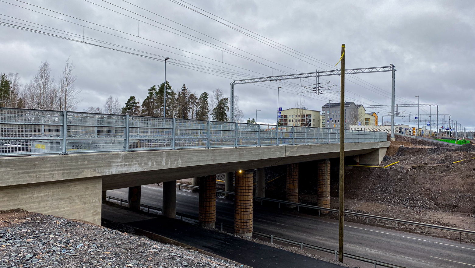 Ainolan alikulkusilta Järvenpäässä.