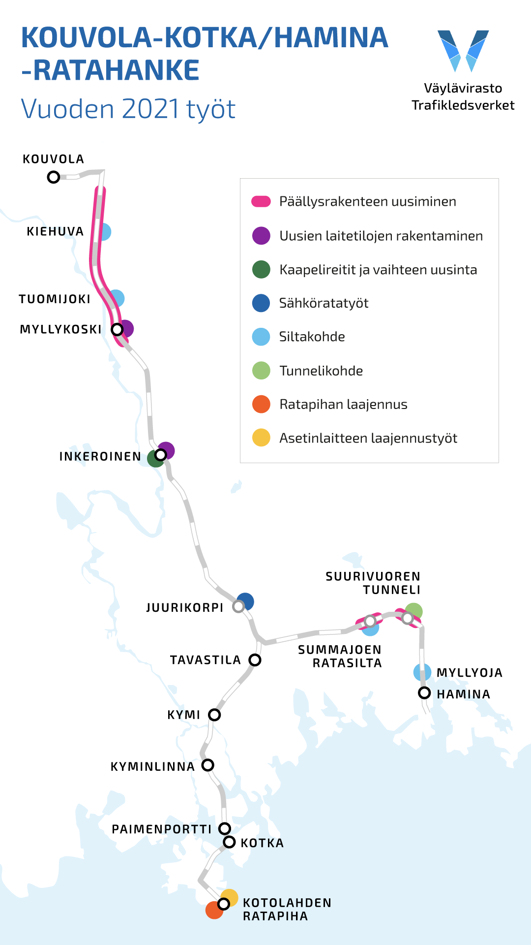 Hankkeen kartat - Väylävirasto