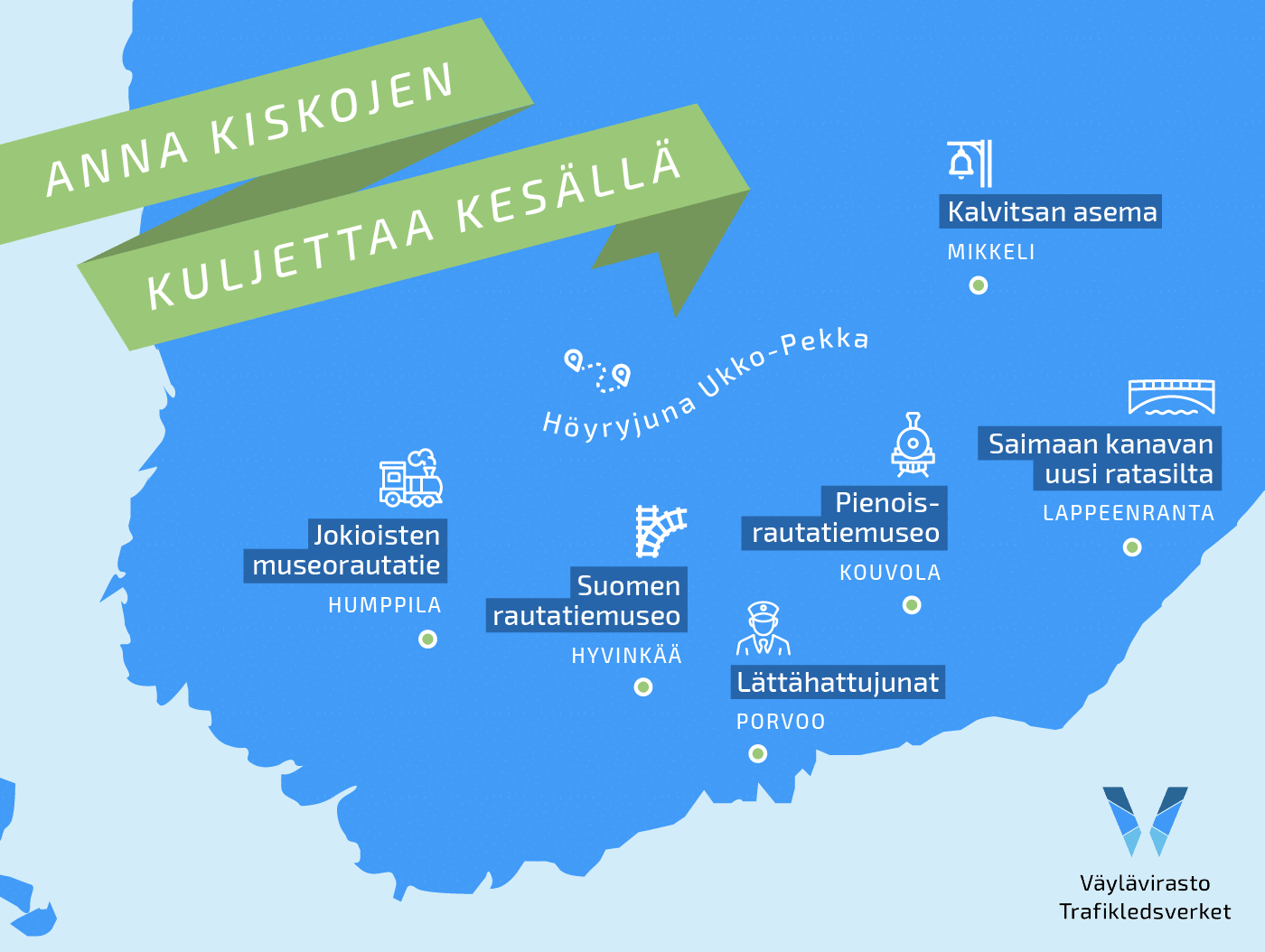 Anna kiskojen kuljettaa kesällä - Finnish Transport Infrastructure Agency