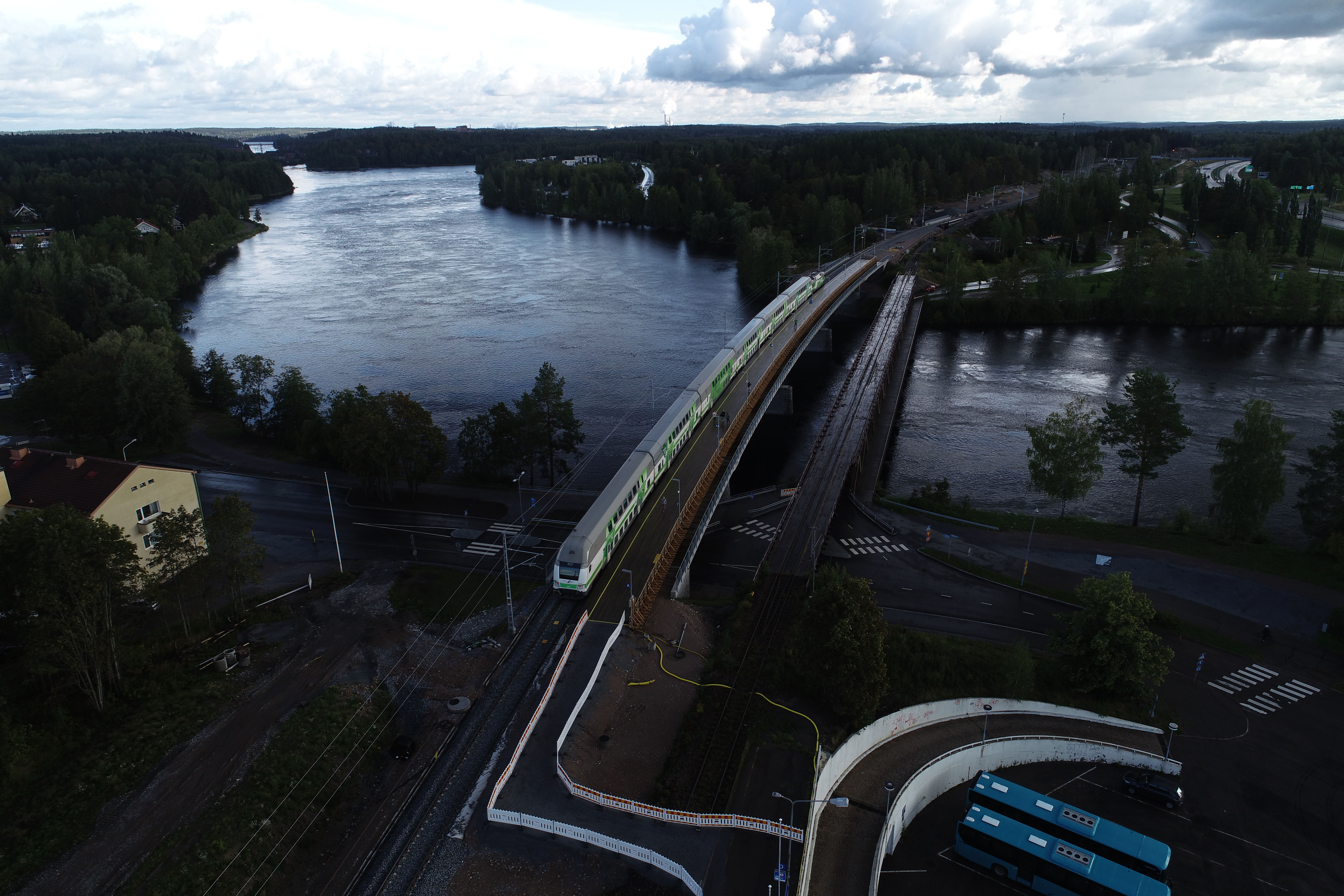 Kaksoisraideosuus Rauha-Imatran tavara-asema - Väylävirasto