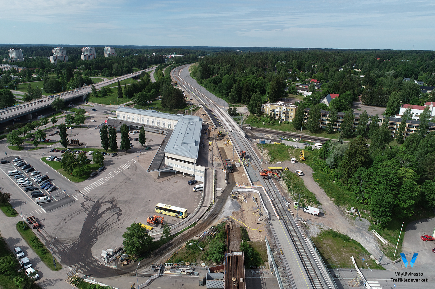 Kaksoisraideosuus Rauha-Imatran tavara-asema - Väylävirasto