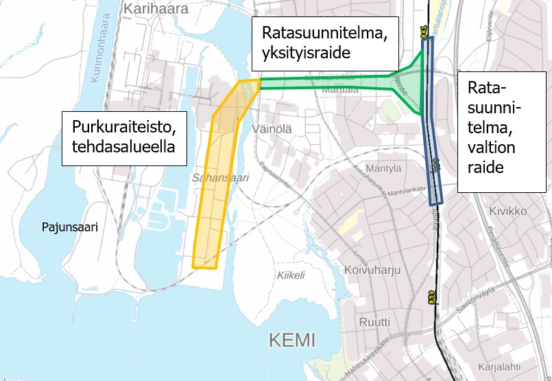 Ratasuunnitelma lisäraide ratapiha-Karihaaran väylä - Väylävirasto