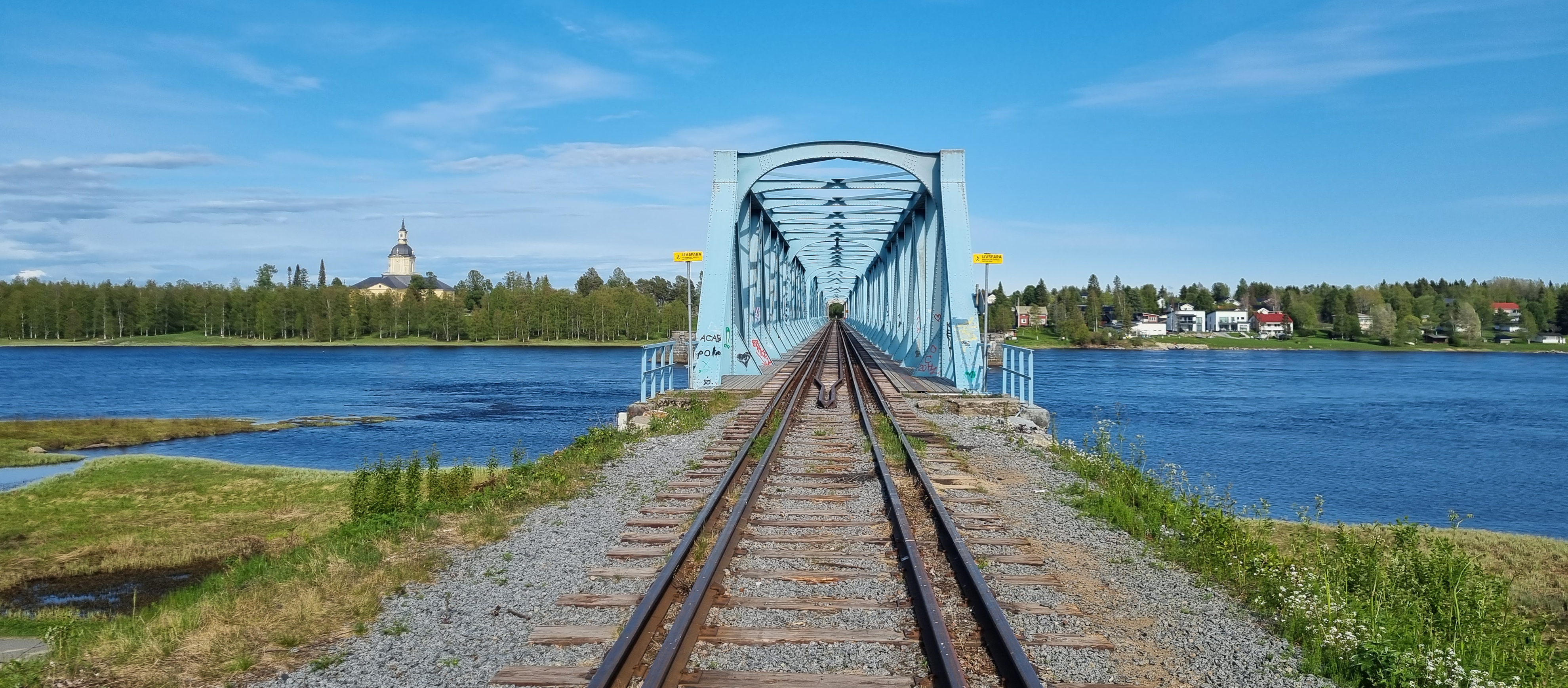 Torneo River railway bridge