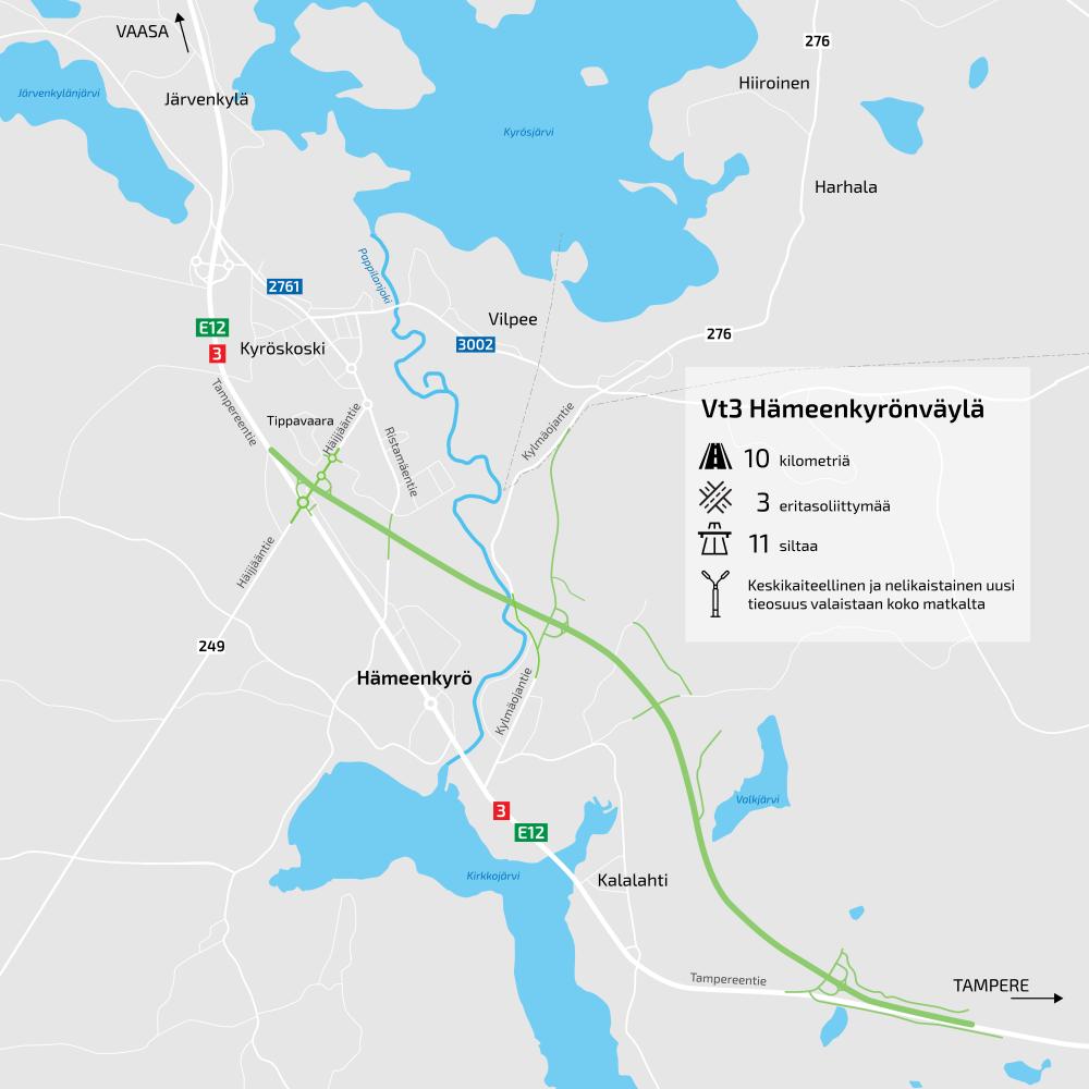 Vt 3 Hämeenkyrönväylä - Väylävirasto