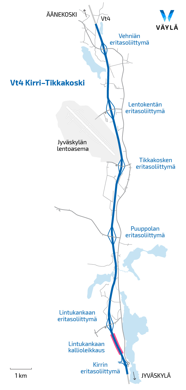 Vt 4 Kirri-Tikkakoski - Väylävirasto