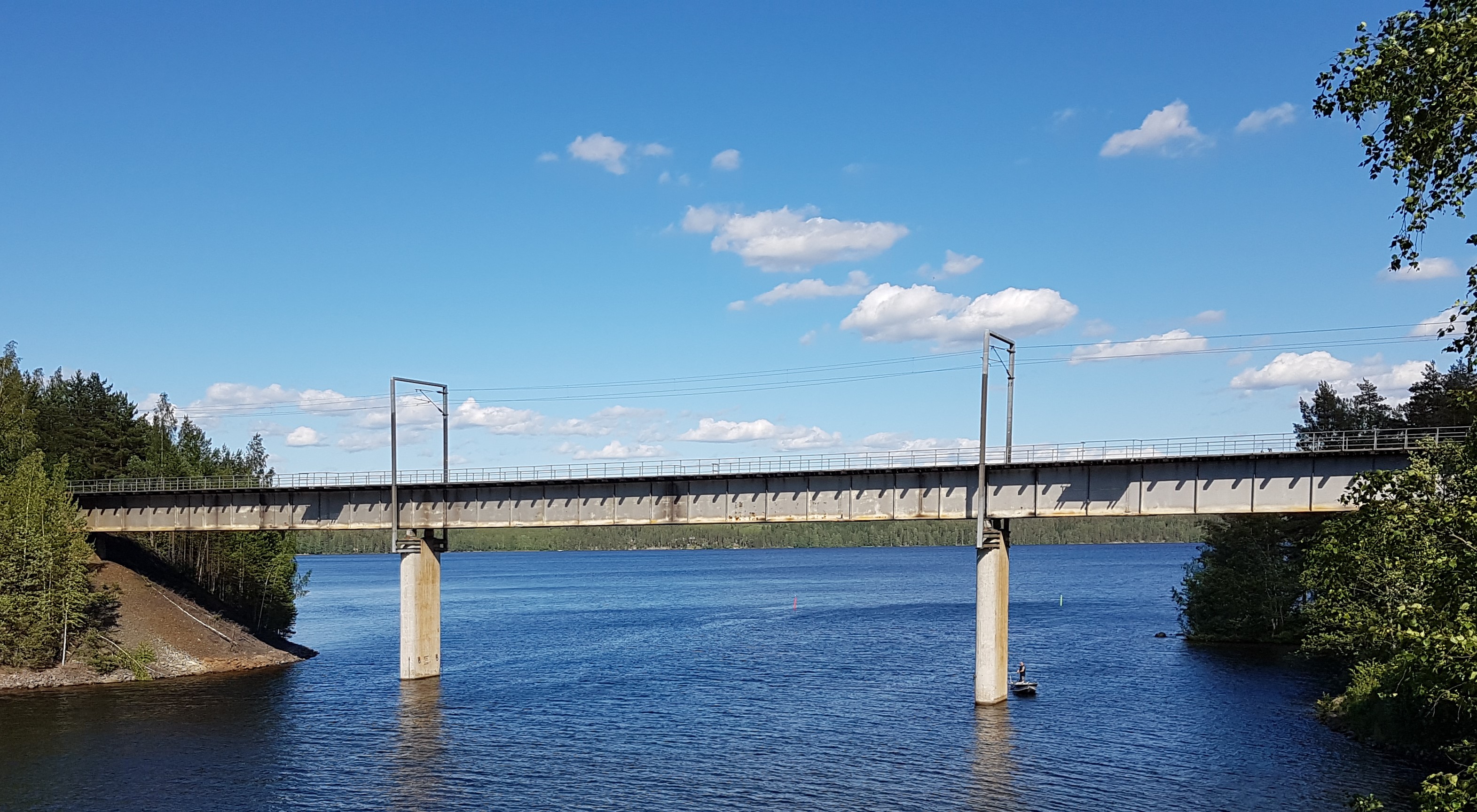 Ratasilta kesäisenä päivänä.