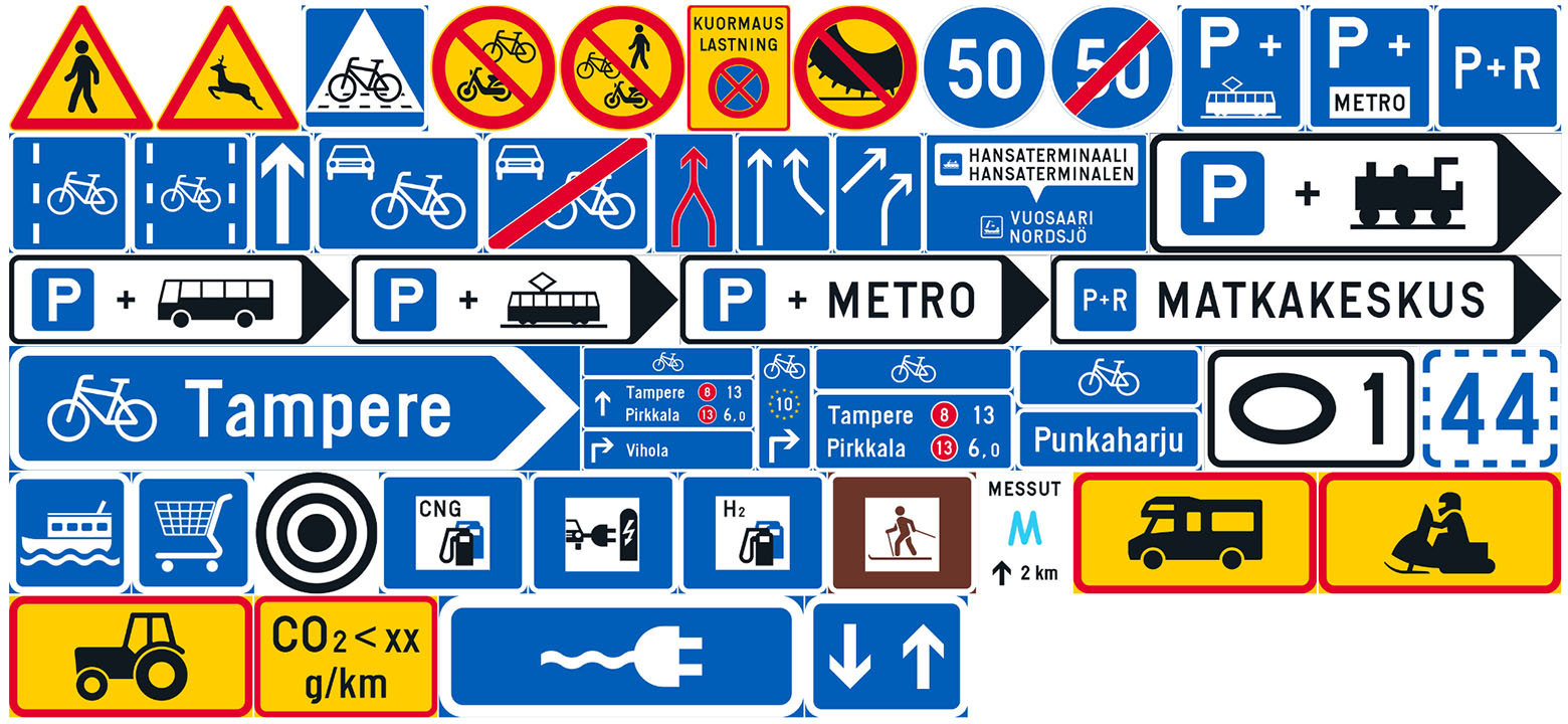 Esitellä 90+ imagen liikennemerkit tampere