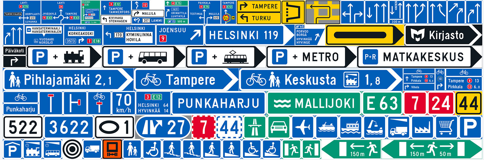 Road Signs - Finnish Transport Infrastructure Agency