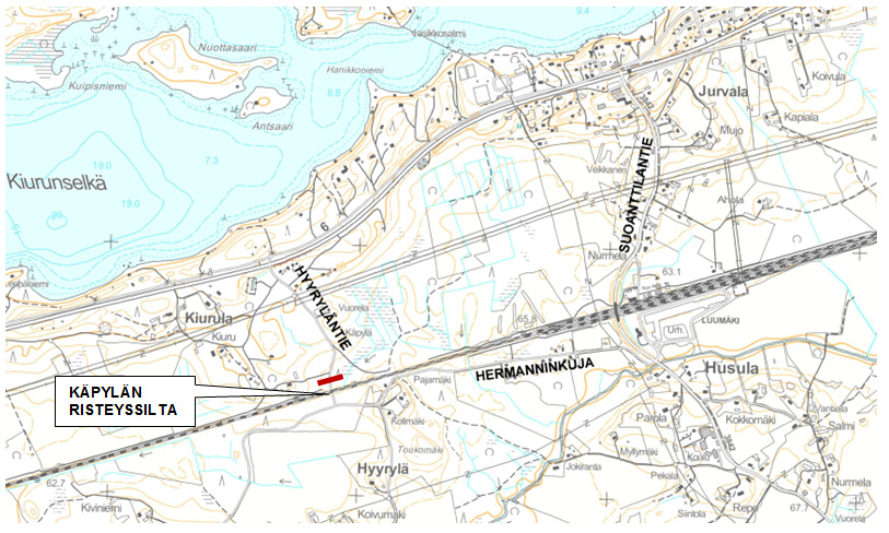 Vt6 Taavetti-Lappeenranta: Käpylän risteyssillan rakennustyöt - Finnish  Transport Infrastructure Agency