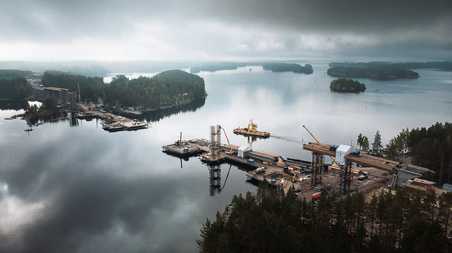 Vekaransalmen silta on hyvässä vauhdissa - Väylävirasto