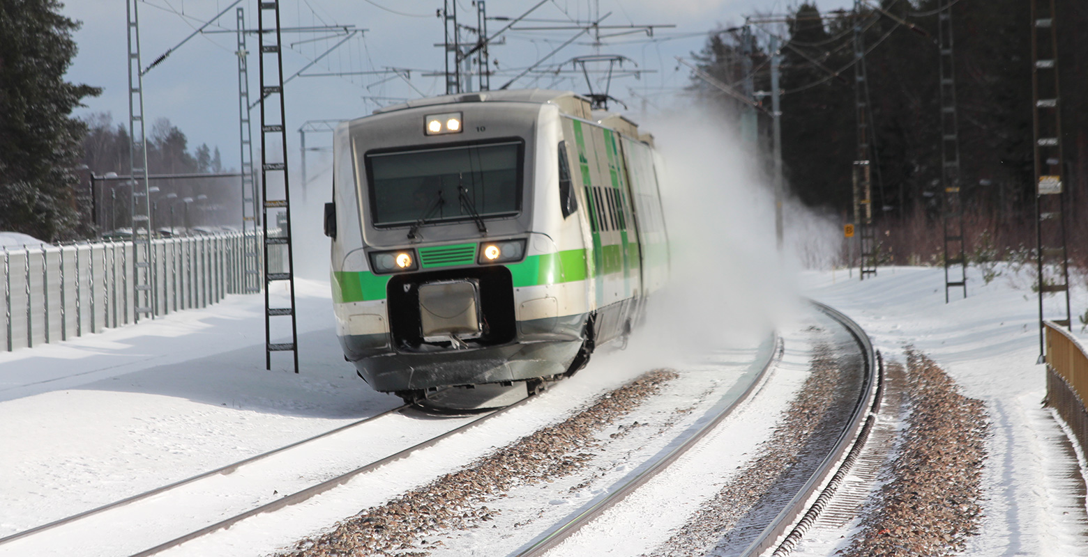 Pendolino Kajaanisya Helsinkiin 2019.