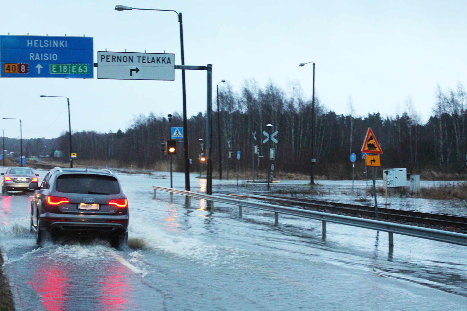 Havsvatten på banan