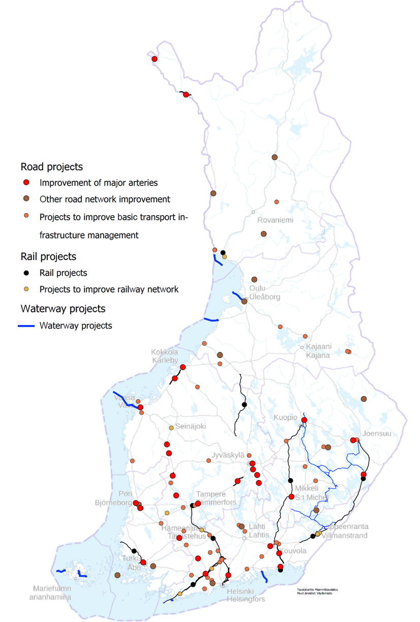 Investment programme - Finnish Transport Infrastructure Agency