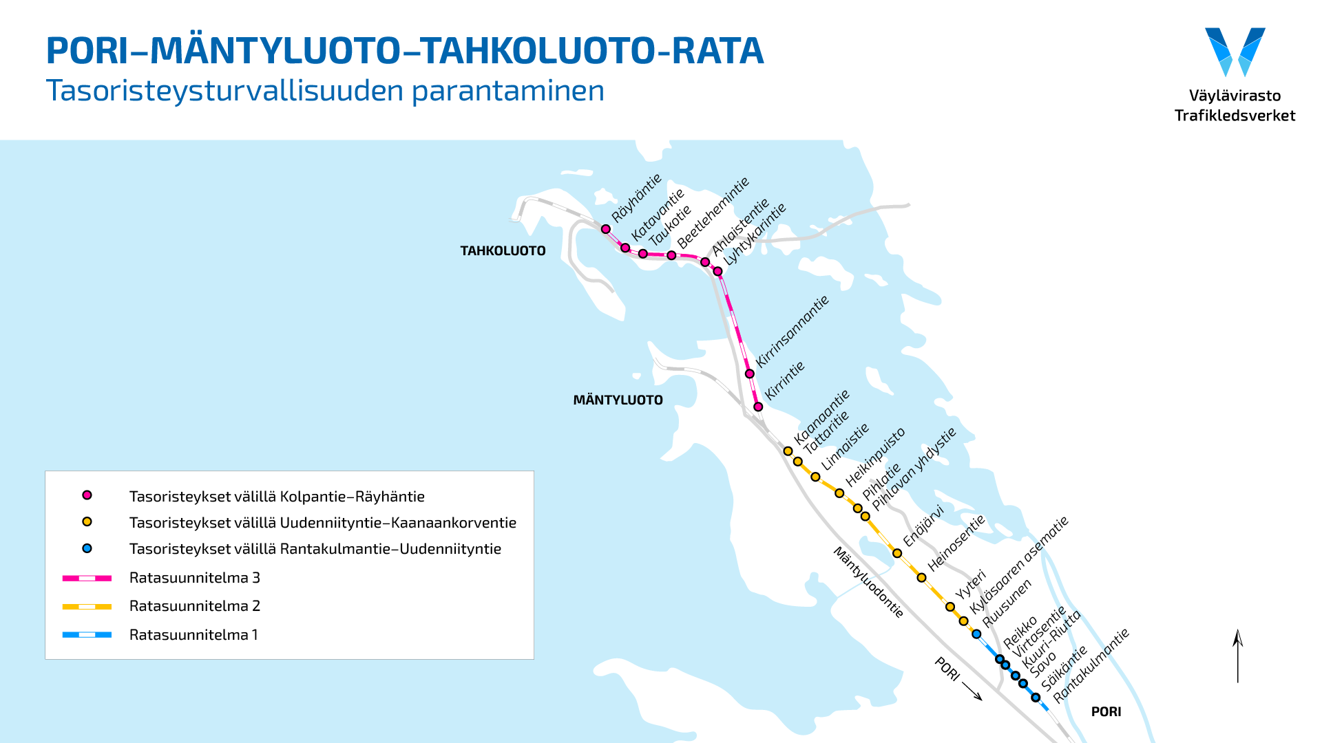 Pori-Mäntyluoto-radan perusparannus - Väylävirasto